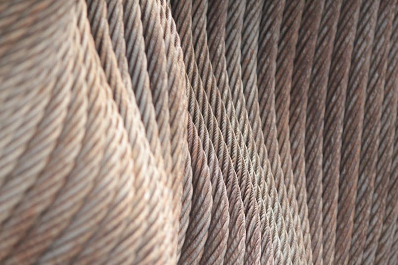 Heavy-duty twisted steel cable